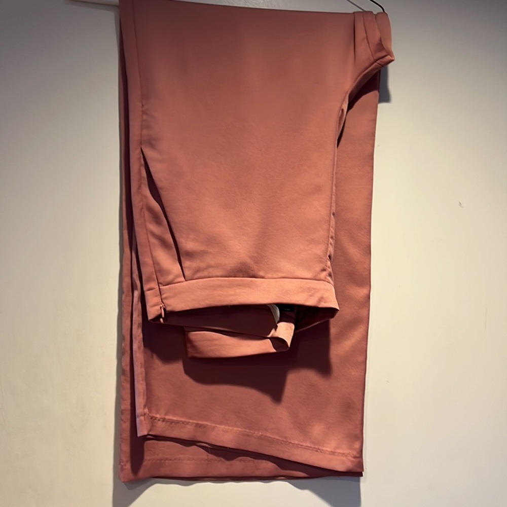 Pink Wide Leg Pants - Picture 5 of 9